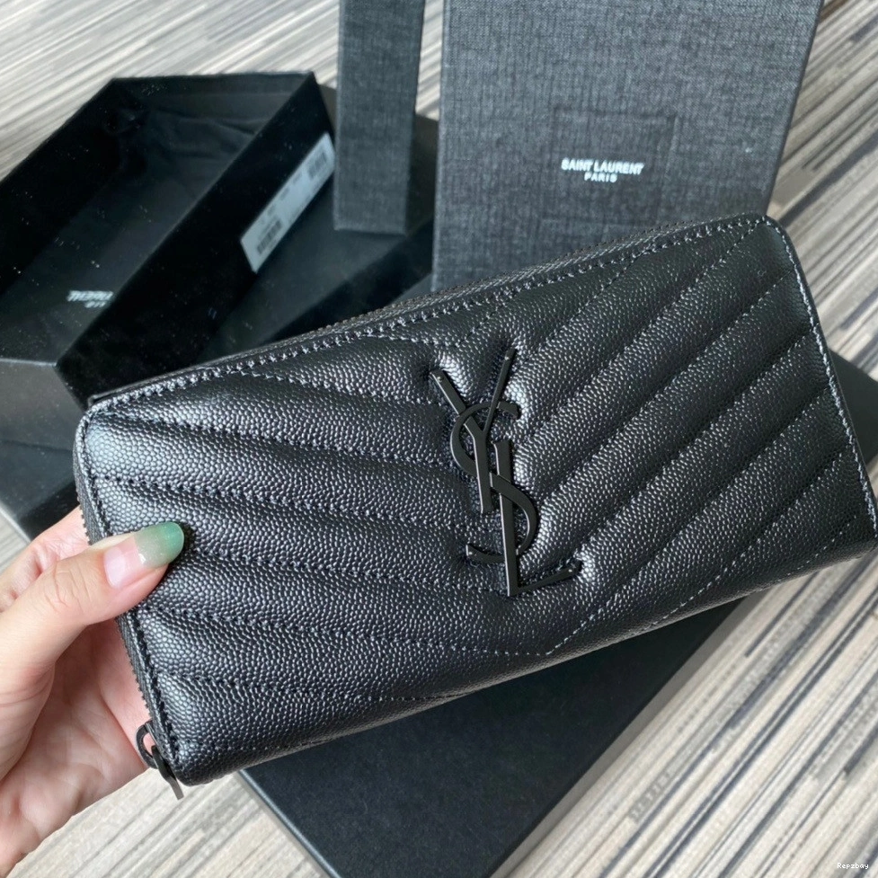 REP MONOGRAM YSL WALLET ZIPPY 1218